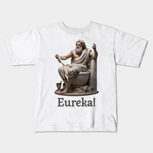 Eureka! Archimedes Toilet Design Kids T-Shirt